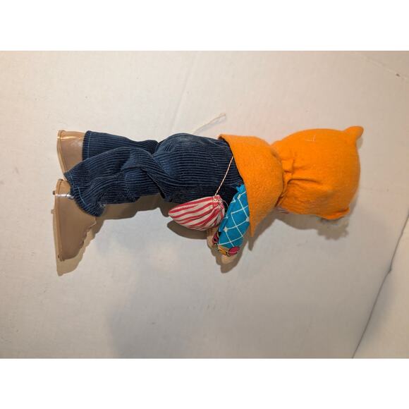 Vintage 10" Wind Up Sandman Doll W. Germany Works Rare - Picture 4 of 7